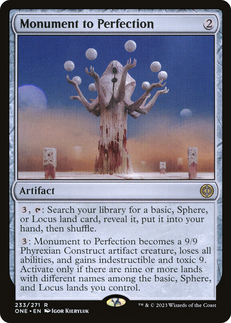 Monument to Perfection [Phyrexia: All Will Be One] | Rook's Games and More