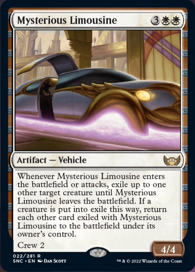 Mysterious Limousine [Streets of New Capenna] | Rook's Games and More
