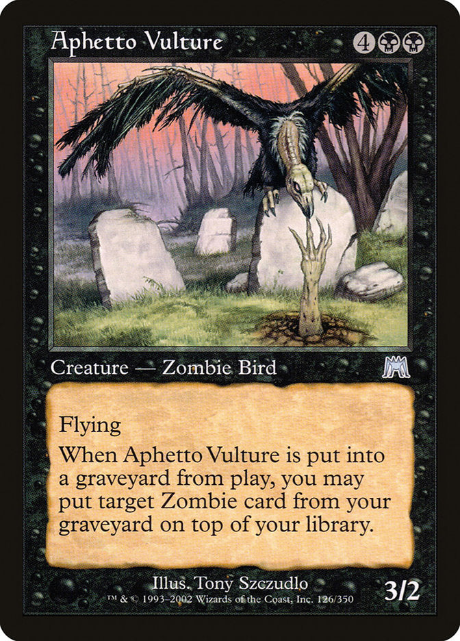 Aphetto Vulture [Onslaught] | Rook's Games and More