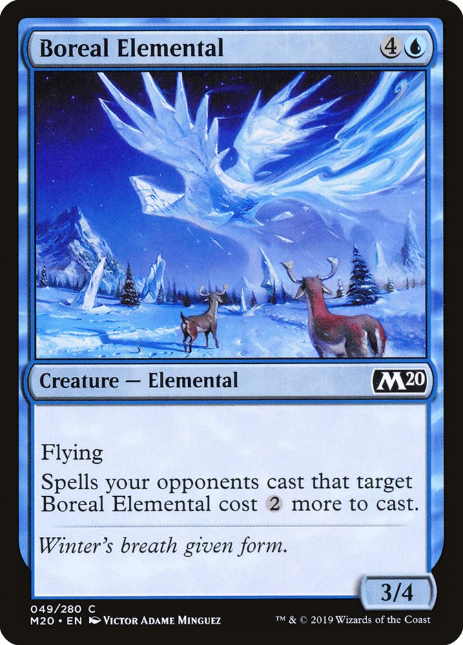 Boreal Elemental [Core Set 2020] | Rook's Games and More