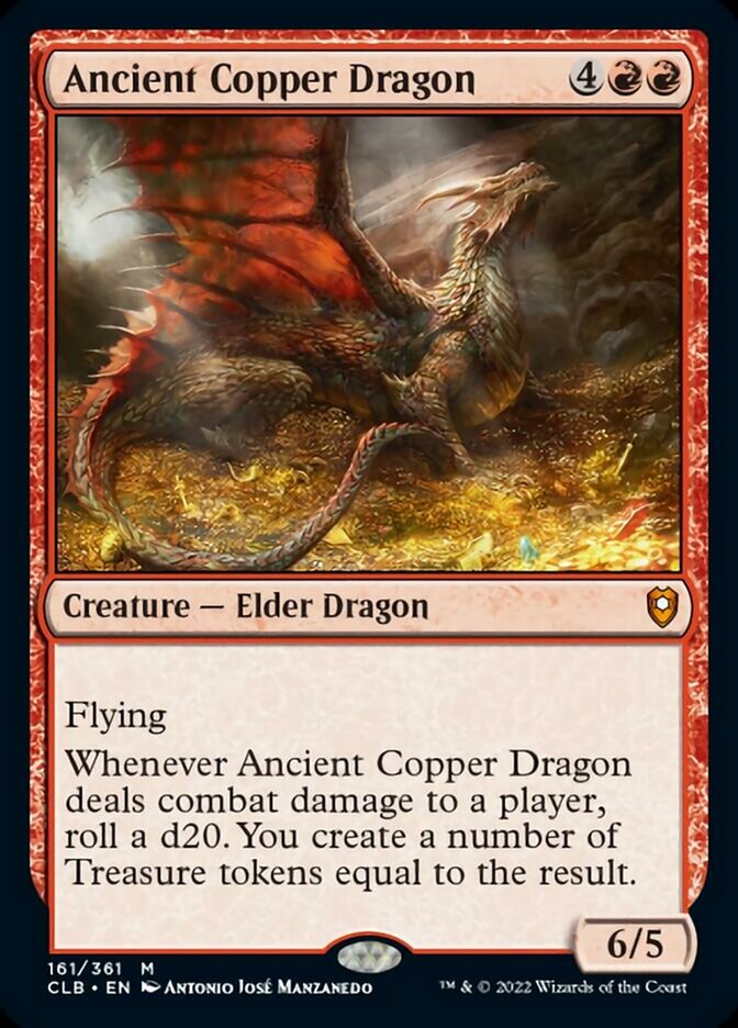Ancient Copper Dragon [Commander Legends: Battle for Baldur's Gate] | Rook's Games and More