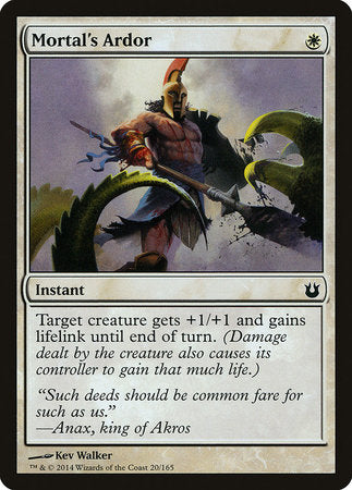 Mortal's Ardor [Born of the Gods] | Rook's Games and More