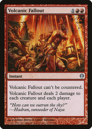 Volcanic Fallout [Archenemy] | Rook's Games and More