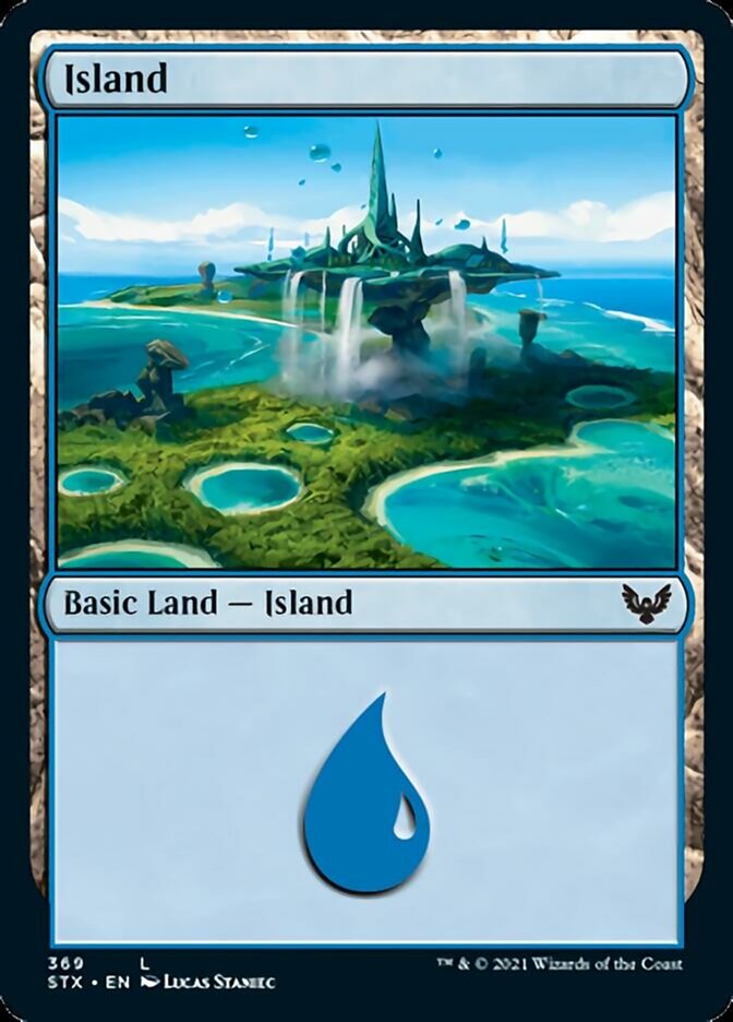 Island (#369) [Strixhaven: School of Mages] | Rook's Games and More