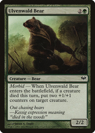 Ulvenwald Bear [Dark Ascension] | Rook's Games and More