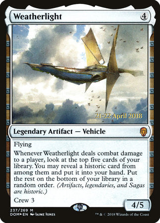 Weatherlight [Dominaria Promos] | Rook's Games and More