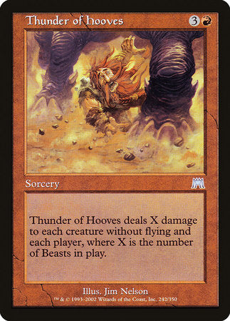 Thunder of Hooves [Onslaught] | Rook's Games and More