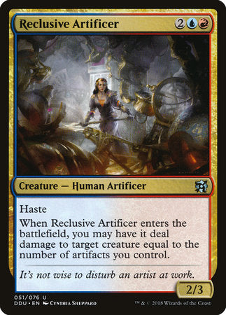 Reclusive Artificer [Duel Decks: Elves vs. Inventors] | Rook's Games and More