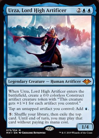 Urza, Lord High Artificer [Modern Horizons] | Rook's Games and More