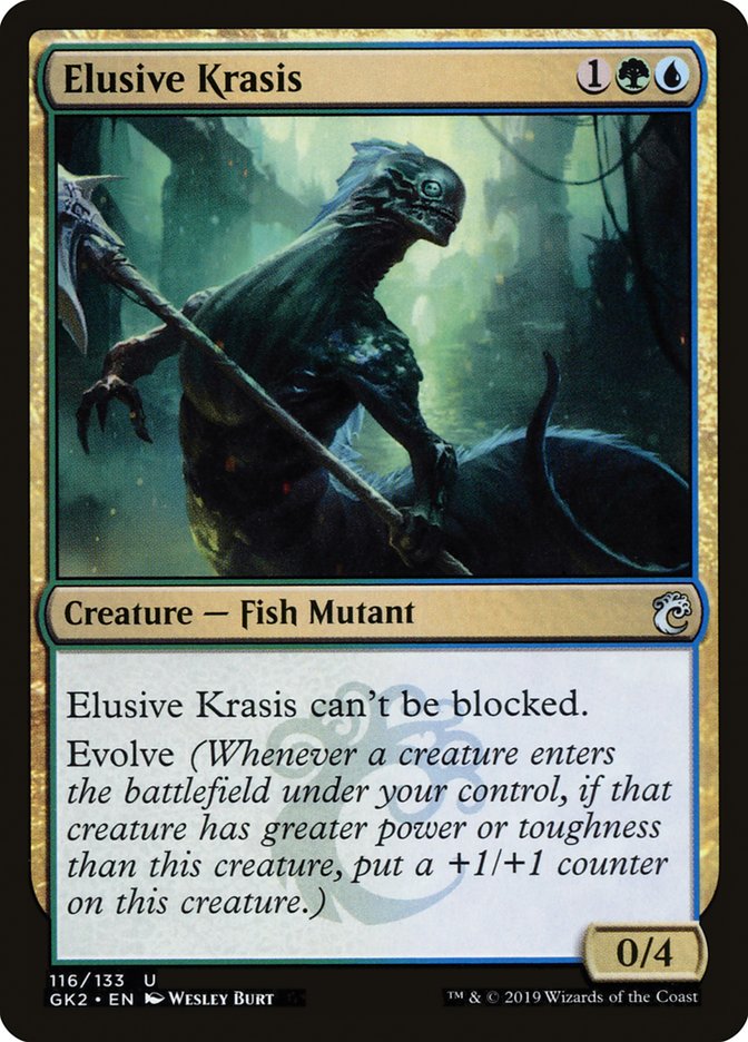 Elusive Krasis [Ravnica Allegiance Guild Kit] | Rook's Games and More