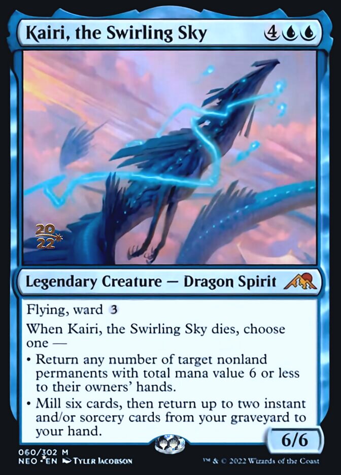 Kairi, the Swirling Sky [Kamigawa: Neon Dynasty Prerelease Promos] | Rook's Games and More