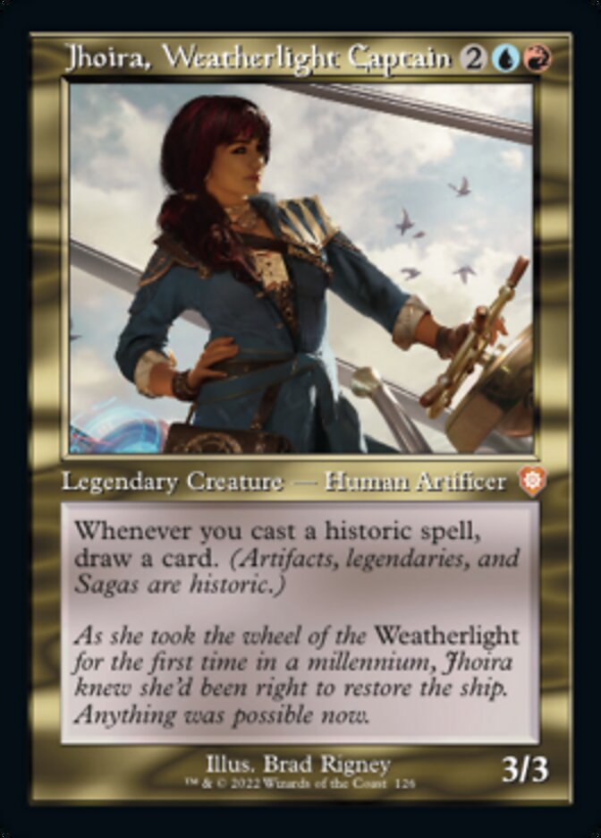 Jhoira, Weatherlight Captain (Retro) [The Brothers' War Commander] | Rook's Games and More