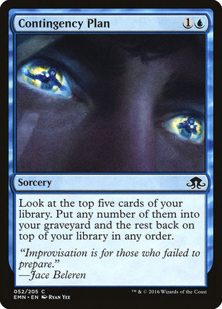 Contingency Plan [Eldritch Moon] | Rook's Games and More