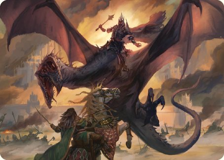 Witch-king, Bringer of Ruin Art Card [The Lord of the Rings: Tales of Middle-earth Art Series] | Rook's Games and More