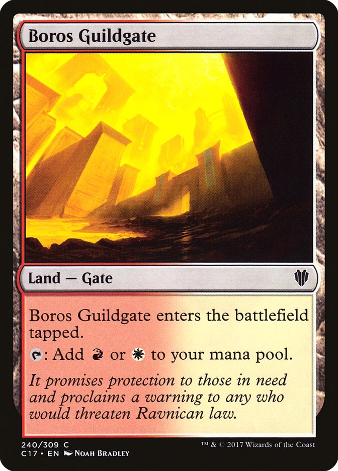 Boros Guildgate [Commander 2017] | Rook's Games and More