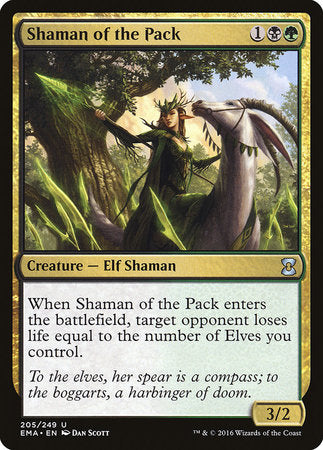 Shaman of the Pack [Eternal Masters] | Rook's Games and More