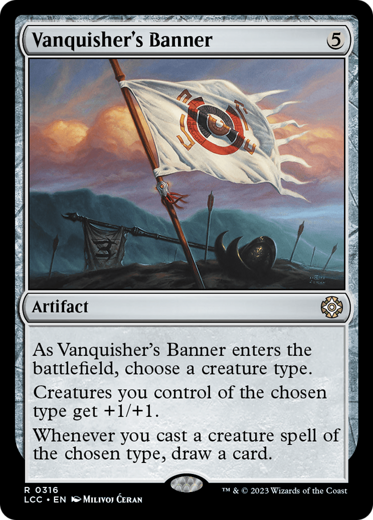Vanquisher's Banner [The Lost Caverns of Ixalan Commander] | Rook's Games and More