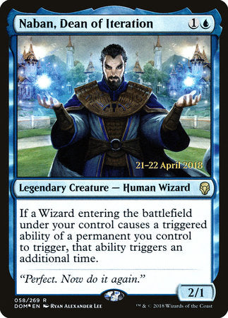 Naban, Dean of Iteration [Dominaria Promos] | Rook's Games and More