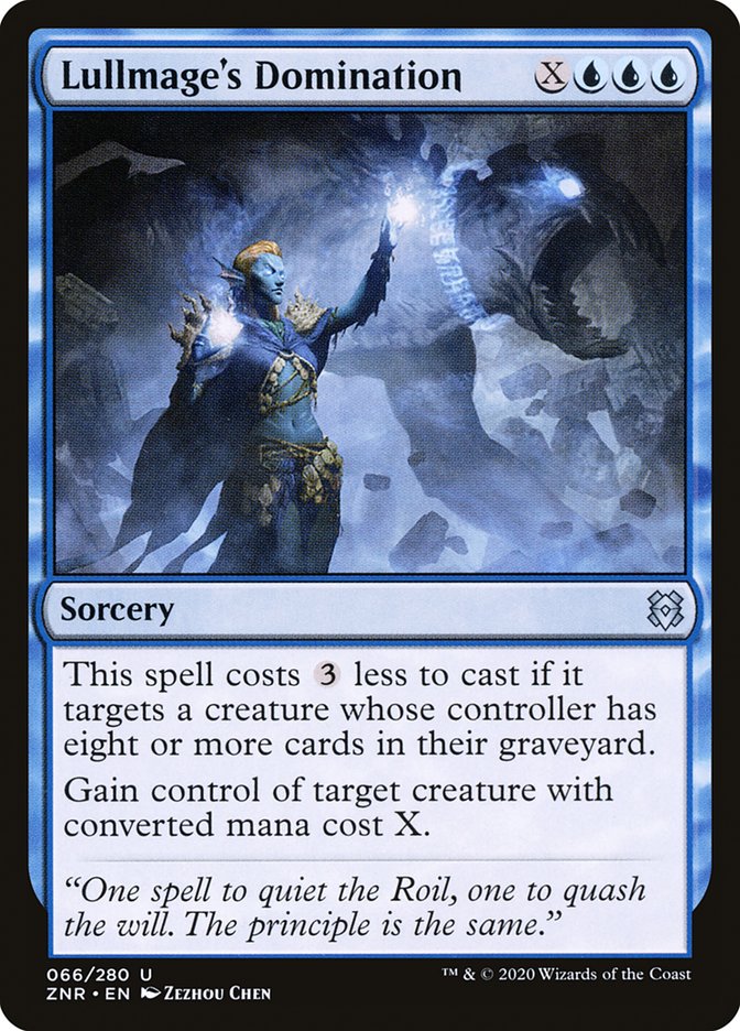 Lullmage's Domination [Zendikar Rising] | Rook's Games and More