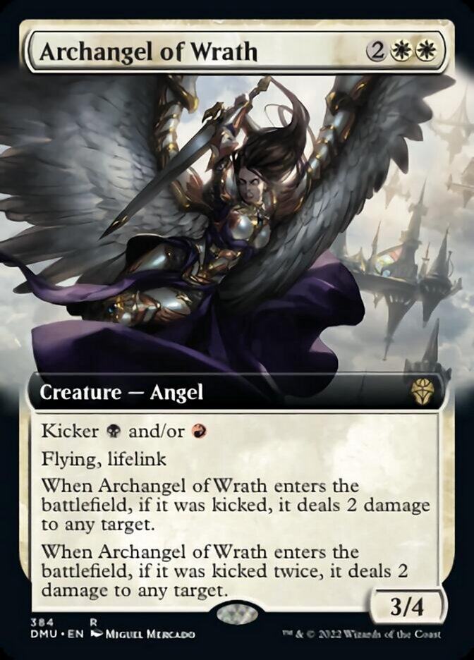 Archangel of Wrath (Extended Art) [Dominaria United] | Rook's Games and More