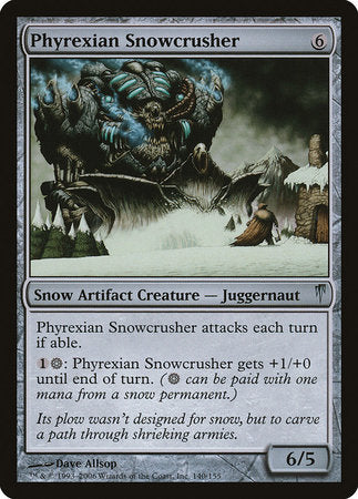 Phyrexian Snowcrusher [Coldsnap] | Rook's Games and More