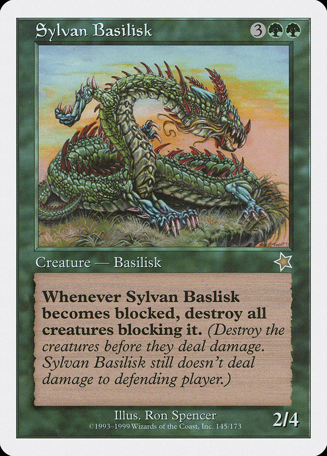 Sylvan Basilisk [Starter 1999] | Rook's Games and More