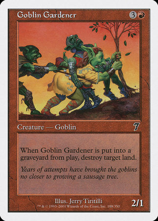 Goblin Gardener [Seventh Edition] | Rook's Games and More