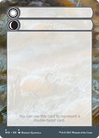 Helper Card (8/9) [Innistrad: Midnight Hunt Tokens] | Rook's Games and More