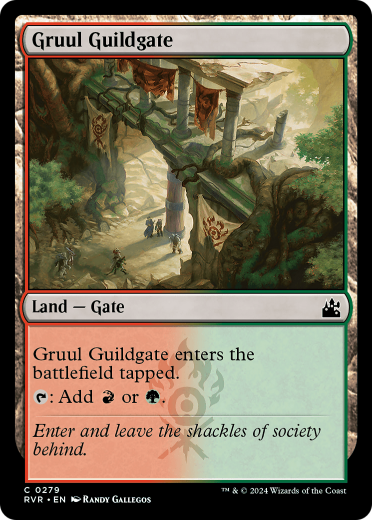 Gruul Guildgate [Ravnica Remastered] | Rook's Games and More