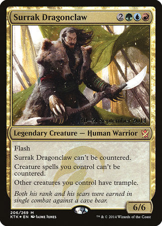 Surrak Dragonclaw [Khans of Tarkir Promos] | Rook's Games and More