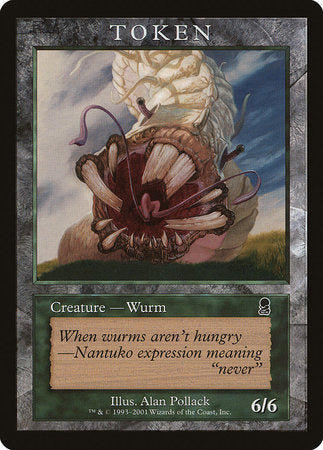 Wurm Token (Odyssey) [Magic Player Rewards 2002] | Rook's Games and More