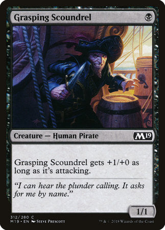 Grasping Scoundrel [Core Set 2019] | Rook's Games and More