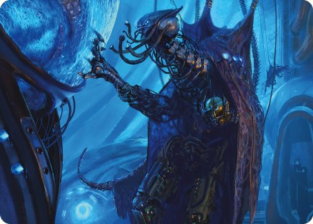 Atmosphere Surgeon Art Card [Phyrexia: All Will Be One Art Series] | Rook's Games and More