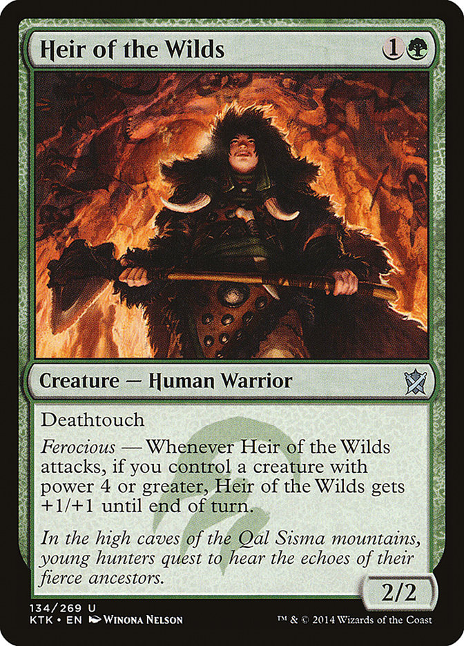 Heir of the Wilds [Khans of Tarkir] | Rook's Games and More