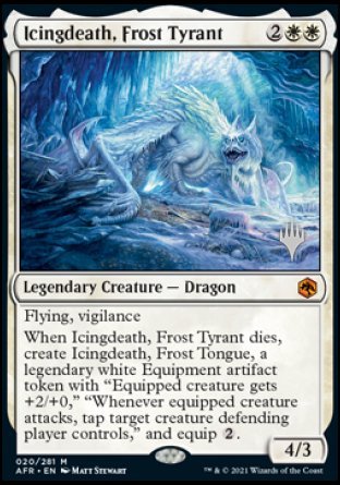 Icingdeath, Frost Tyrant (Promo Pack) [Dungeons & Dragons: Adventures in the Forgotten Realms Promos] | Rook's Games and More