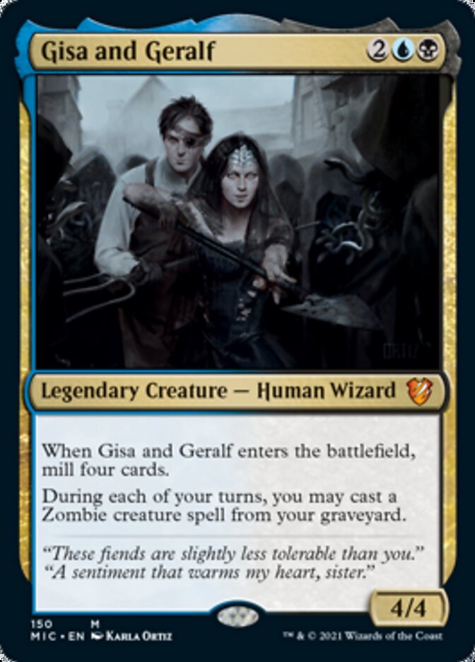 Gisa and Geralf [Innistrad: Midnight Hunt Commander] | Rook's Games and More