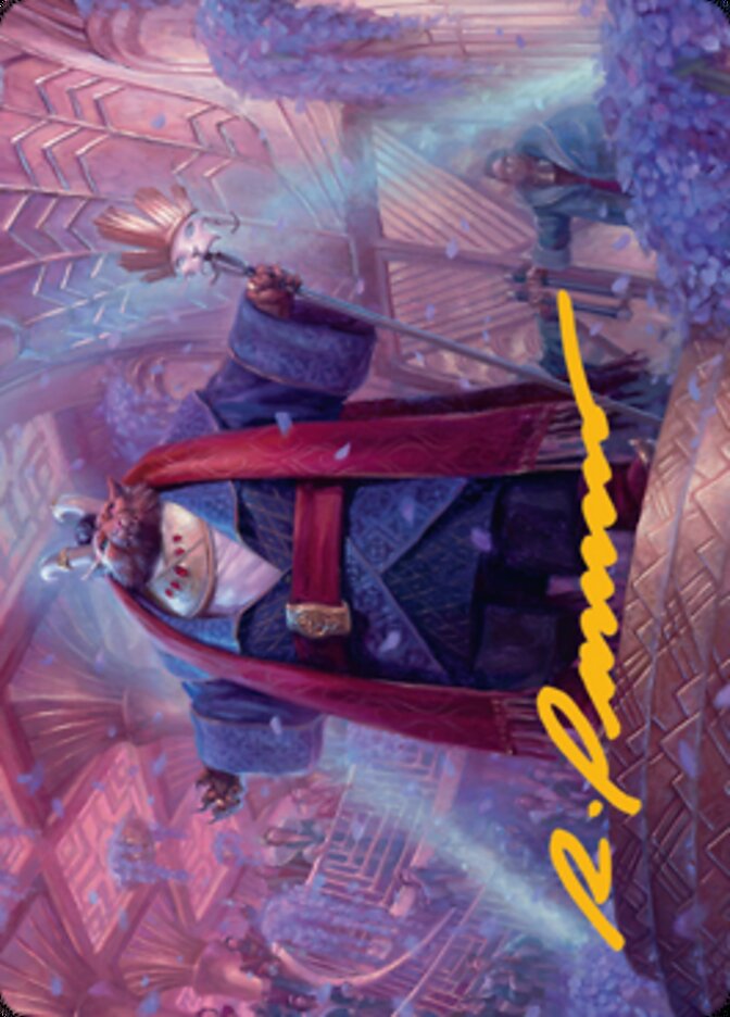 Jetmir, Nexus of Revels 1 Art Card (Gold-Stamped Signature) [Streets of New Capenna Art Series] | Rook's Games and More
