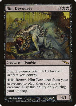 Nim Devourer [Mirrodin] | Rook's Games and More