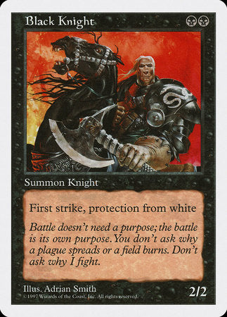 Black Knight [Fifth Edition] | Rook's Games and More