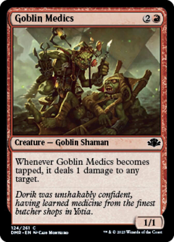 Goblin Medics [Dominaria Remastered] | Rook's Games and More