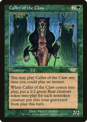 Caller of the Claw [Legions]