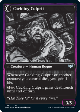 Panicked Bystander // Cackling Culprit [Innistrad: Double Feature] | Rook's Games and More