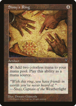 Sisay's Ring [Visions] | Rook's Games and More