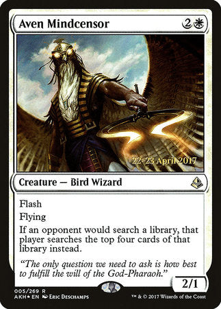 Aven Mindcensor [Amonkhet Promos] | Rook's Games and More