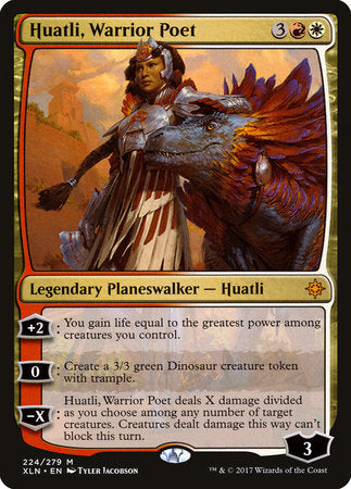 Huatli, Warrior Poet [Ixalan] | Rook's Games and More