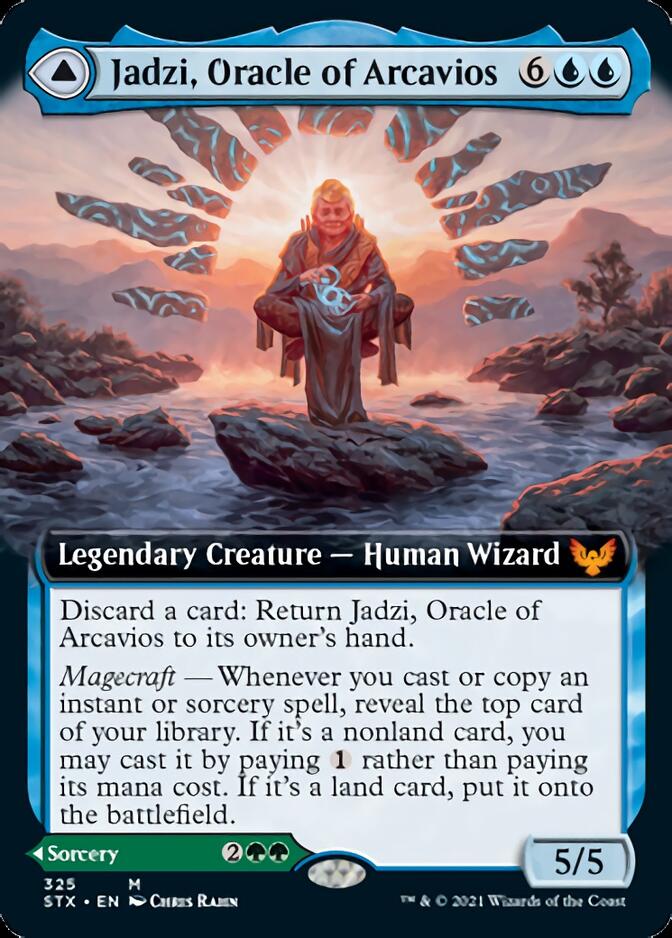 Jadzi, Oracle of Arcavios // Journey to the Oracle (Extended) [Strixhaven: School of Mages] | Rook's Games and More