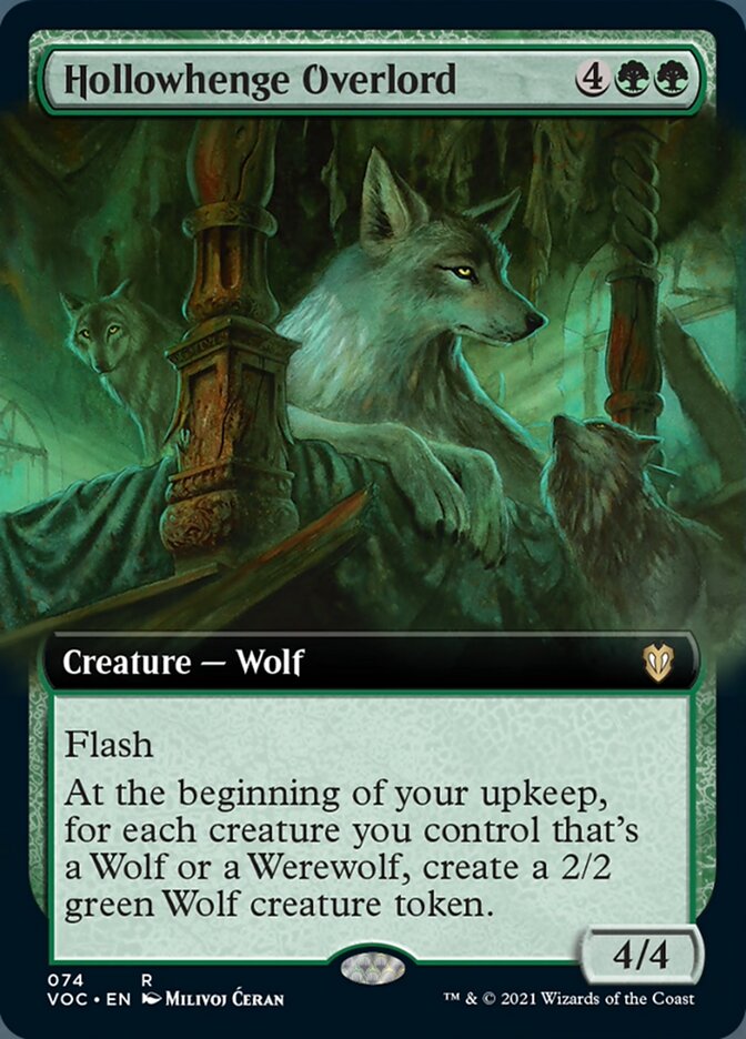 Hollowhenge Overlord (Extended) [Innistrad: Crimson Vow Commander] | Rook's Games and More