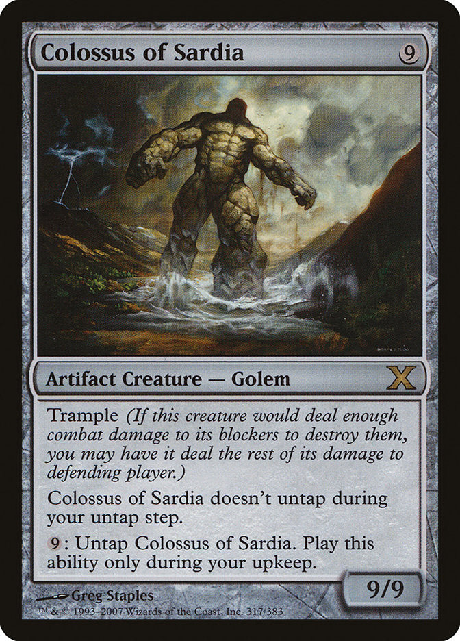 Colossus of Sardia [Tenth Edition] | Rook's Games and More