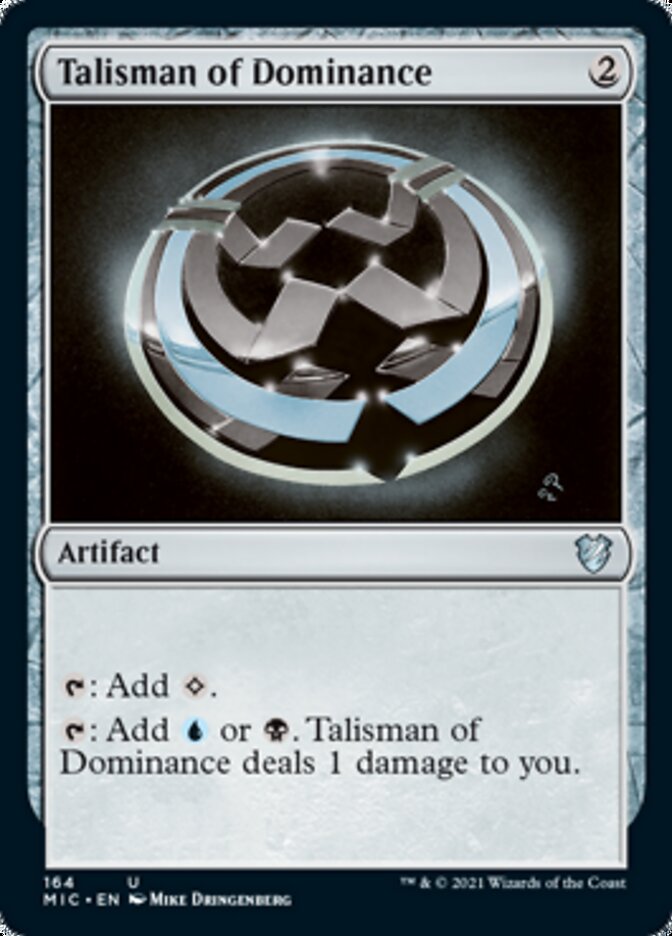 Talisman of Dominance [Innistrad: Midnight Hunt Commander] | Rook's Games and More