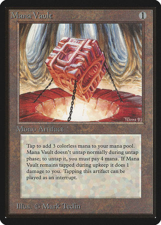 Mana Vault [Limited Edition Beta] | Rook's Games and More